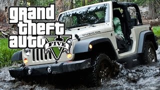 GTAV - Best OFFROAD Spot! (Rebel 4x4, Sandking, Merryweather Jeep)