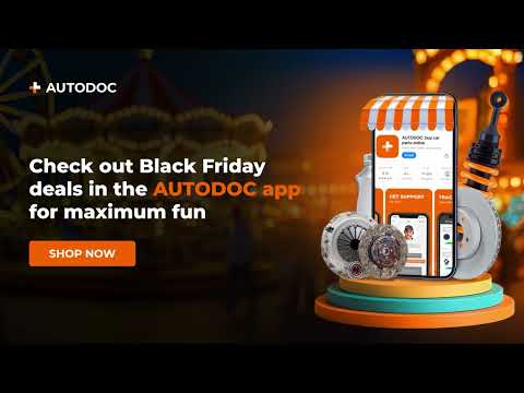 Join the joyride of Black Friday deals at AUTODOC ✨