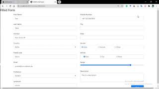 Chrome Form Fill extension experiment setup screenshot 5