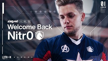 Welcome Back nitr0 to Team Liquid!