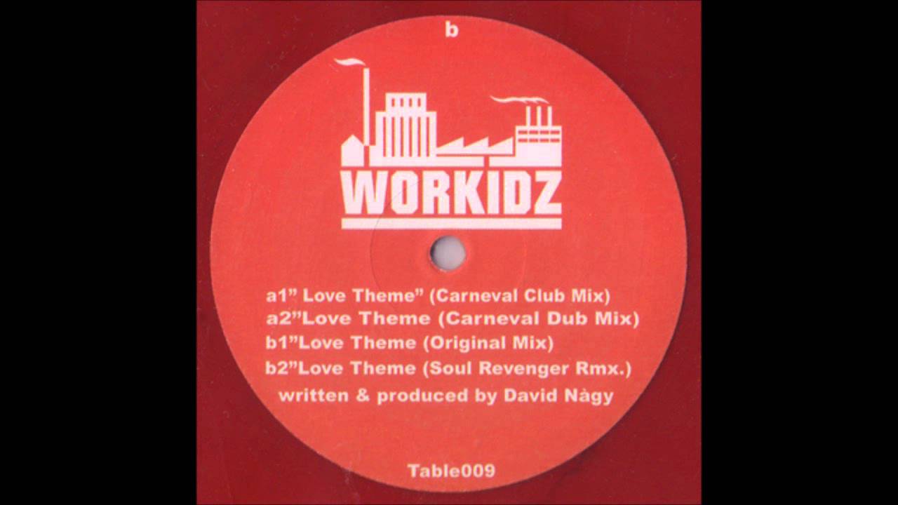 独12” Workidz Love Theme TABLE009 Not On Label (Workidz Self-released), Not On Label (The Tabledancers Self-released) /00250 Workidz – Love Theme – Vinyl (Red, 12