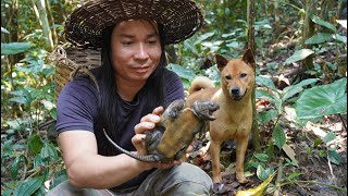 Wild Foraging, Weaving Bamboo Baskets, River Survival Shelters | EP.336