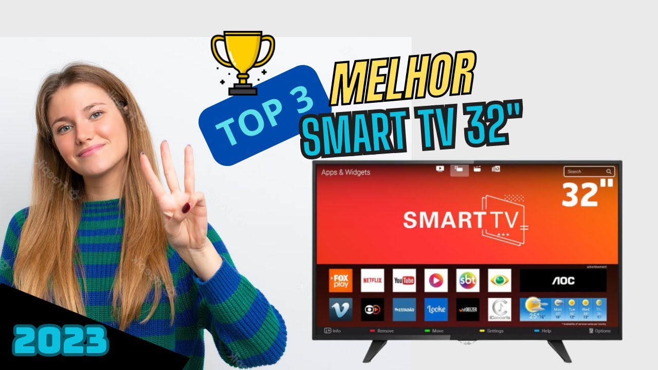 TOP 3 - MELHOR SMART TV 32 POLEGADAS - BOA E BARATA 2023 - YouTube