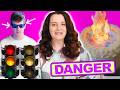 Debunking fire reveal cakes colour blind glasses  5 minute crafts