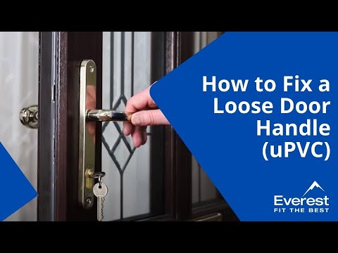 How to Fix a Loose Door Handle (uPVC)