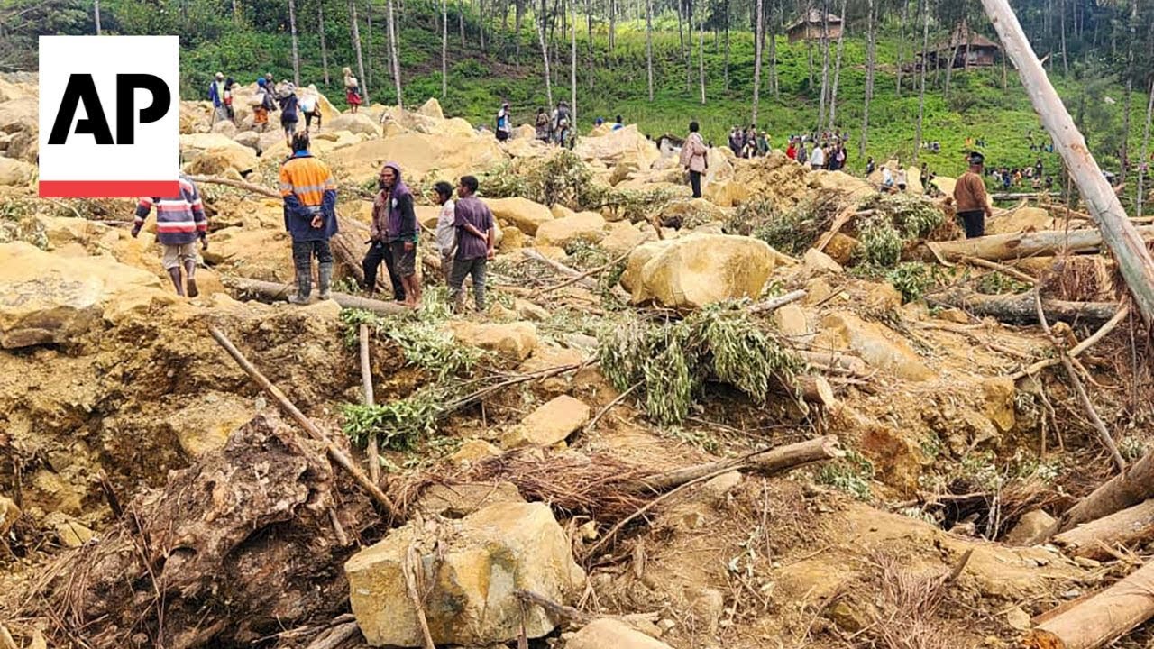 Papua New Guinea landslide: UN migration agency estimates more than 670 killed