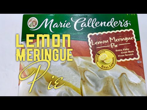 Marie Callender's Frozen Lemon Meringue Pie Review