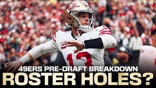 49ers 53-man breakdown: What spots must they still strengthen via draft around Brock Purdy and Co.