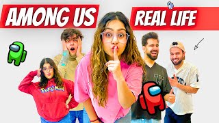 AMONG US IN REAL LIFE WITH MY FRIENDS PART 6 | Rimorav Vlogs