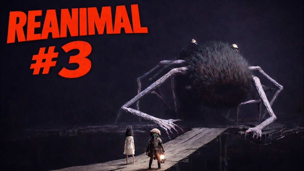 เเมงมุมตัวอ้วน ไล่ต้อนเด็กขาสั้นสองคน!!! ||•REANIMAL PART 3