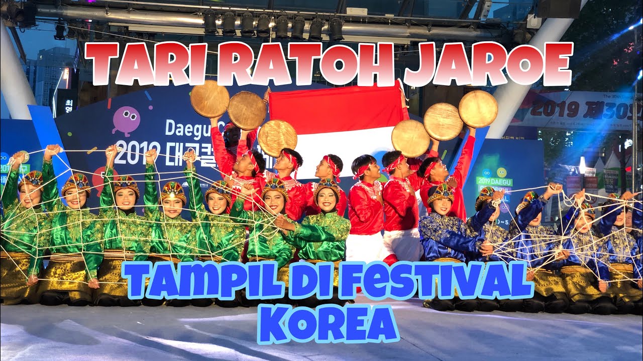 Tarian Aceh sampai ke KOREA(DAEGU COLORFUL FESTIVAL 2019)