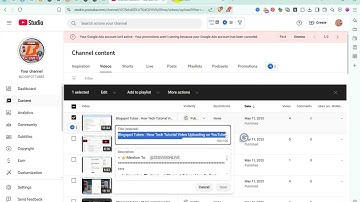 Blogspot Tubes : Tricks Video 01 How YouTube Embed Video Post on Blogger with Automatic Timer Count