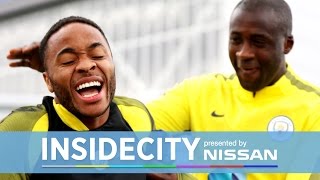 Yaya slaps sterling in training! inside city 238