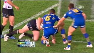 Mitch Achurch Debut Game Penrith Vs Parramatta 2012 Snippet