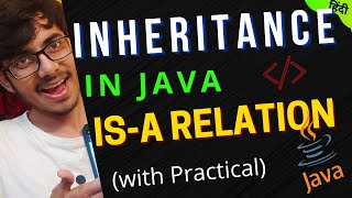 INHERITANCE in Java | IS-A Relation in Java : Java Tutorial | #ShukriyaJava #learnjava
