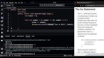 for and while Counter-Controlled Repetition Statements  - Java