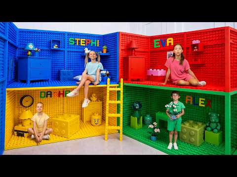 Adventures in a LEGO Playhouse with Alex and Friends