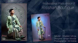 Professional Photoshoot Of Indian Ethnic Collections Of Rishaan Boutique Model- Shabbir Mirza