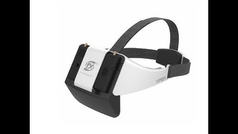 New V2.0 Version FXT VIPER 5.8GHz Diversity HD FPV Goggles with DVR Built-in Refractor for RC Drone