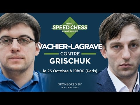 Pré-match Maxime Vachier-Lagrave contre Alexander Grischuk à 17h30 (début du match à 19h sur twitch) - Pré-match Maxime Vachier-Lagrave contre Alexander Grischuk à 17h30 (début du match à 19h sur twitch)