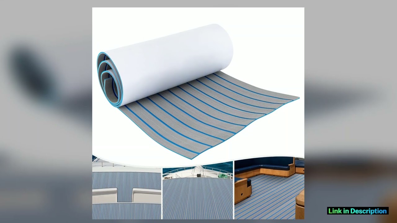 EVA Foam Teak Boat Mat Marine Floor SelfAdhesive Decking Yacht EVA Anti Slip Wooden Boat Deck Mat