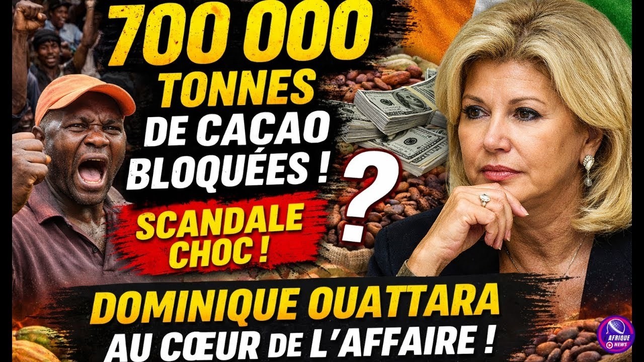 Cacao bloqué  Pourquoi Dominique Ouattara retient 700 000 tonnes  Les planteurs exigent des réponses