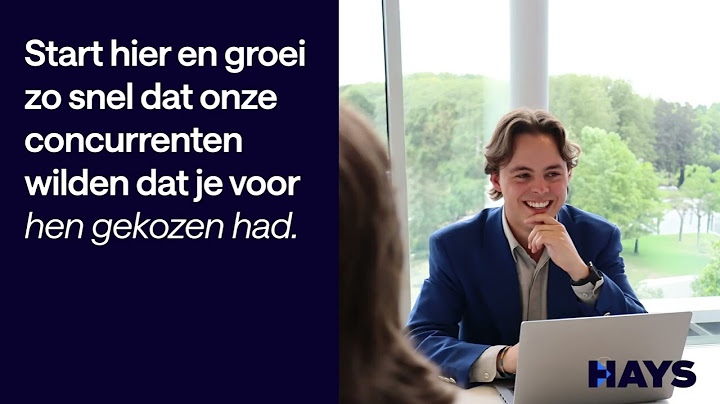 Hays Academy! De vliegende start van je carrière