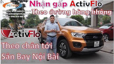 Nhận hàng thiết bị xử lý nước nhiễm vôi (nước cứng) ActivFlo từ Anh Quốc về giao gấp cho khách hàng