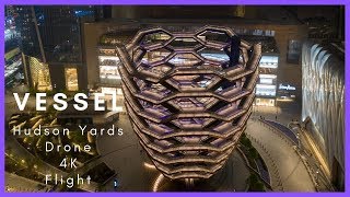 Hudson Yards Vessel Aerial 4K Drone Footage Hudson Yards Vessel Aerial 4K Drone Footage