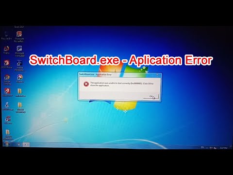 Cara Mengatasi SwitchBoard exe Aplication Error