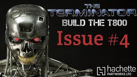 Build the terminator issue 4 - completing the upper right arm
