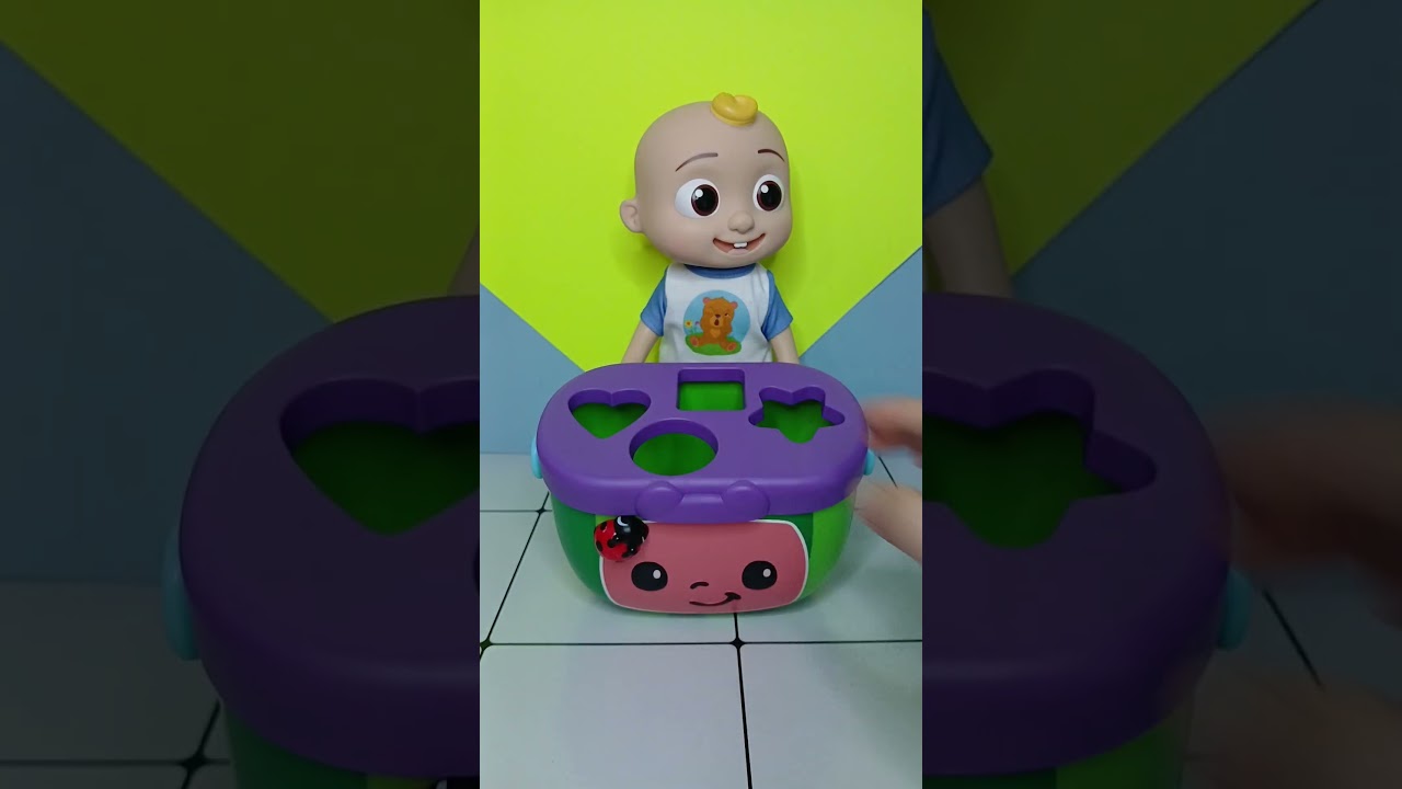 Супер забавная корзина для сортировки форм CoComelon