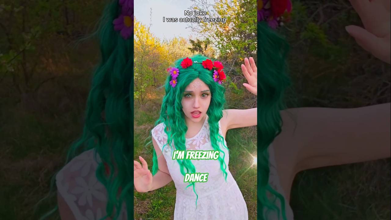 Actually freezing  dance | Mavka the forest song #cosplay #shorts #mavka