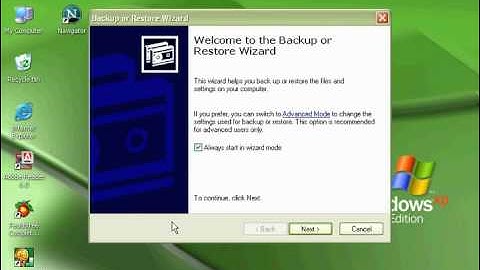 Windows XP Tutorial Creating a Backup in Windows 7 Microsoft Training Lesson 2.6