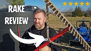 Landscape Rake On The Homestead | Tools You Need #Reviews @BackroadReviews