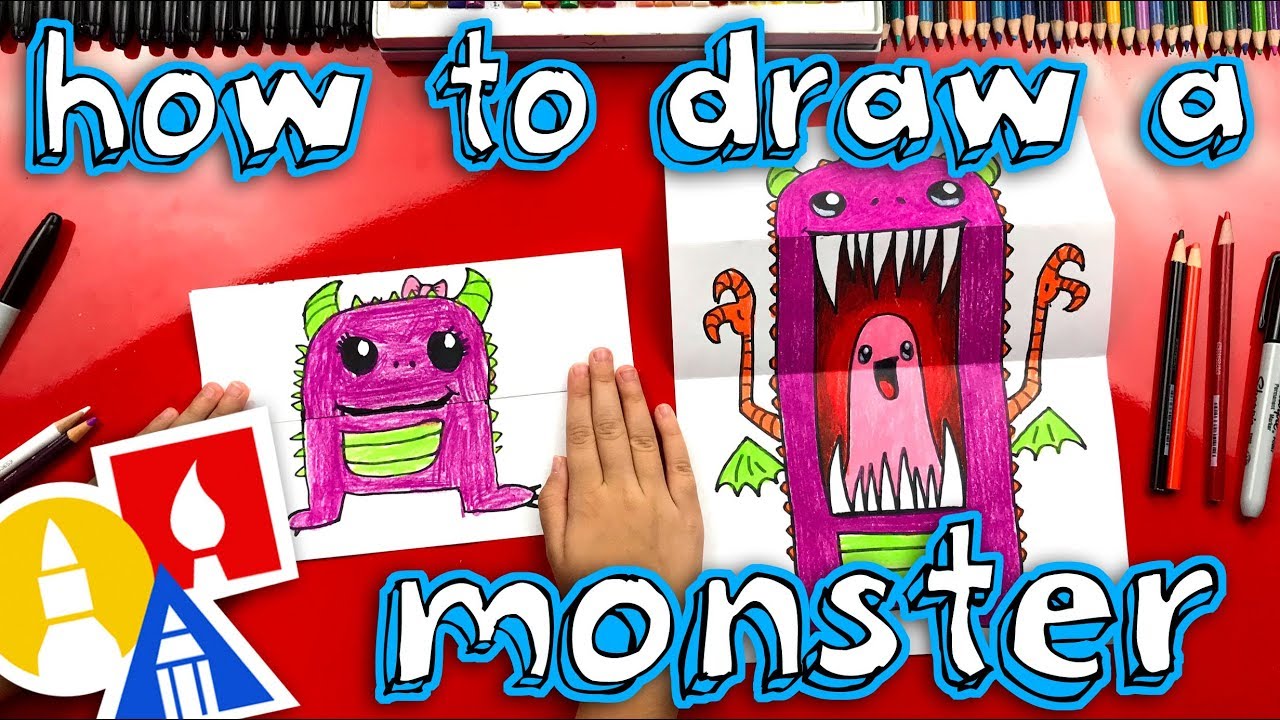 Learn to Draw Monsters for Adults Part 1 Graphic by BreakingDots · Creative  Fabrica