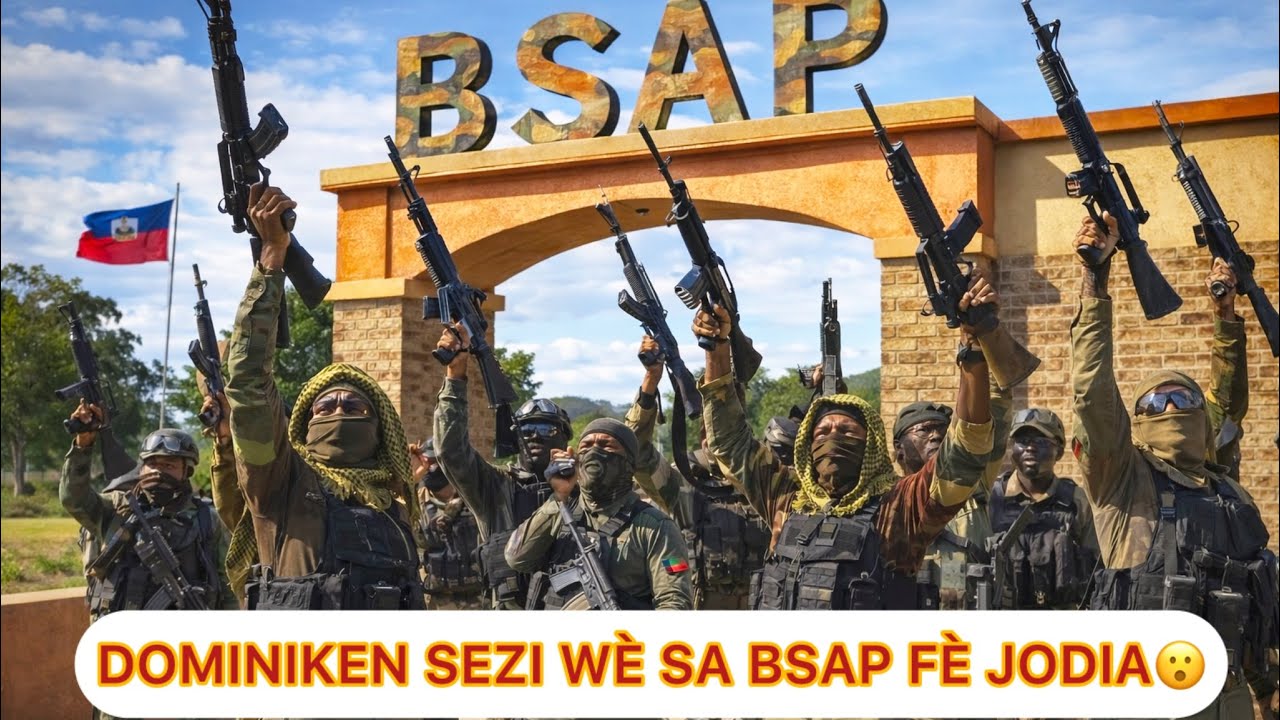 DOMINIKEN KRIYE LÈ YO WÈ GWOSÈ BATAY SA BSAP FÈ A JODIA SE PA TI KOZE😮PÈP LA KRIYE VIKTWA