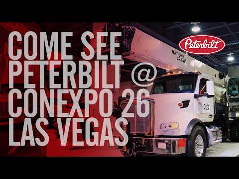 Peterbilt at CONEXPO: The Ultimate Vocational Truck Lineup