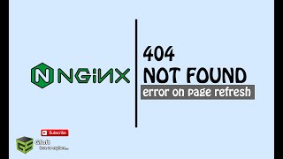how to fix 404 not found error on page refresh with nginx web server screenshot 4