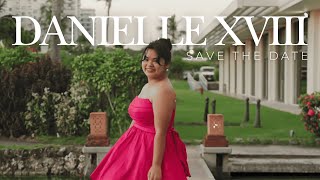 Danielles Pre-Debut Save The Date