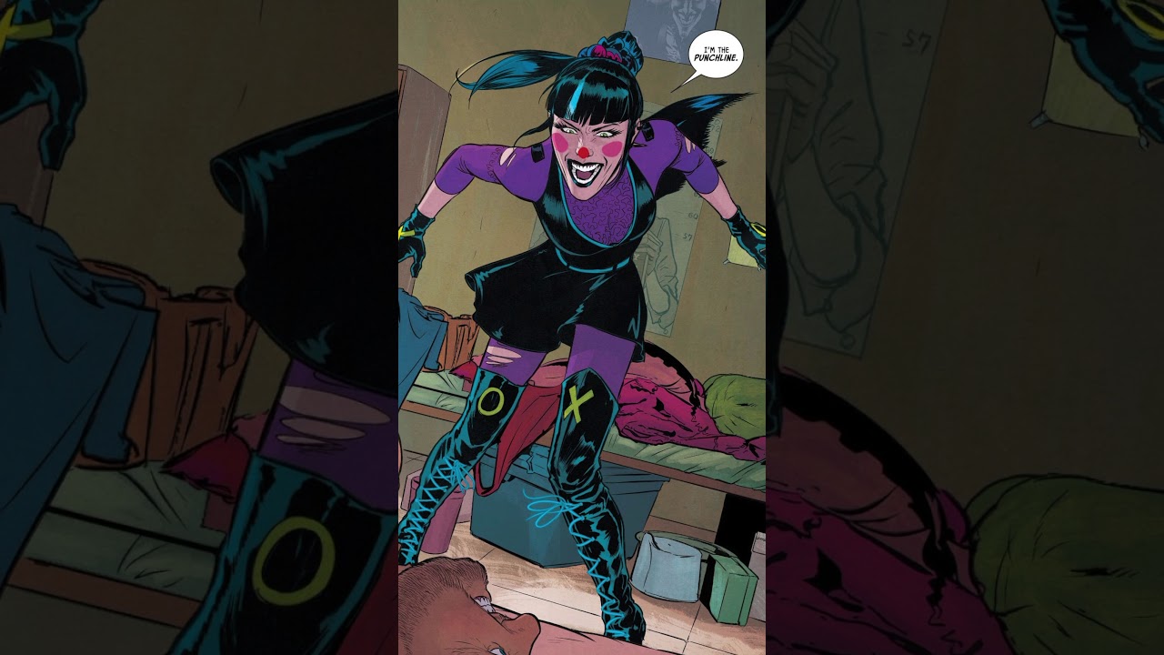 Punchline Joker's New Girlfriend | Character Bio In Less Than 60 Seconds | Nerd Morning Shorts