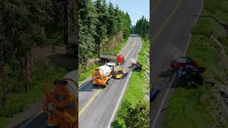 Realistic Highway Car Crashes #602 – BeamNG Drive #realistic
