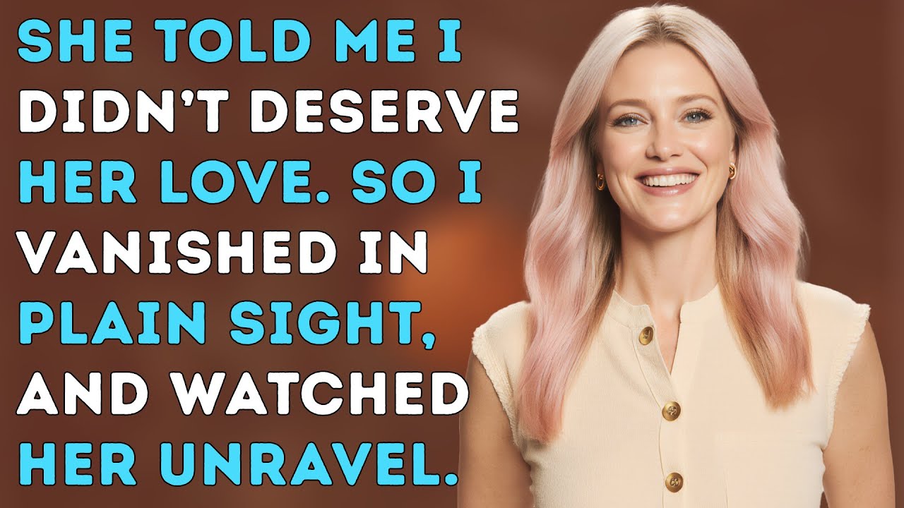 She Told Me I Didn’t Deserve Her Love So I Stopped Giving Mine, and Everything Fell Apart