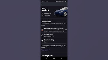 how to switch from x to lux categories on lyft