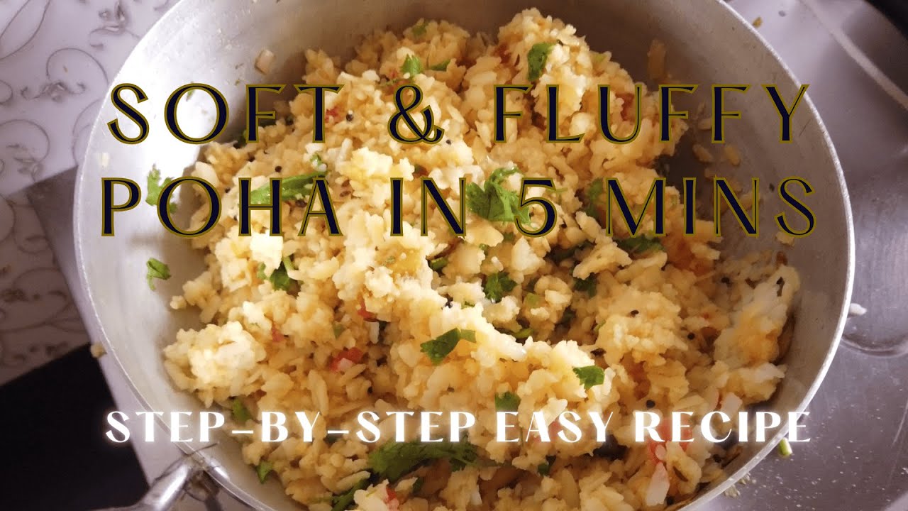 Perfect Poha Recipe | Soft, Fluffy & Tasty Poha in Minutes | Easy Breakfast Recipe