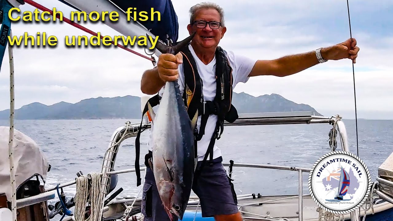 The secret to how we catch so many great fish from our Whitby Ketch while under sail - Series 2 Ep54