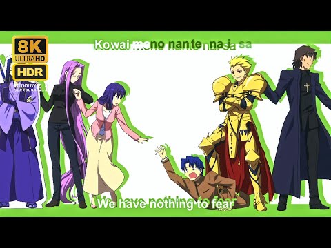 Carnival Phantasm ED Creditless [8K HDR] [Dolby 5.1] [Lyrics]