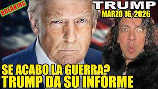 SE ACABO LA GUERRA? TRUMP DA SU INFORME