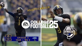 College Football ‘25 | Highland Scotties Teambuilder Dynasty | Episode 5 | vs. West Virginia
