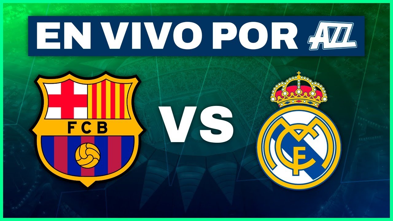 BARCELONA vs REAL MADRID EN VIVO - FINAL de la SUPERCOPA de ESPAÑA con EQUIPO CEF